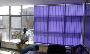 Purple Vertical Blinds for Offices