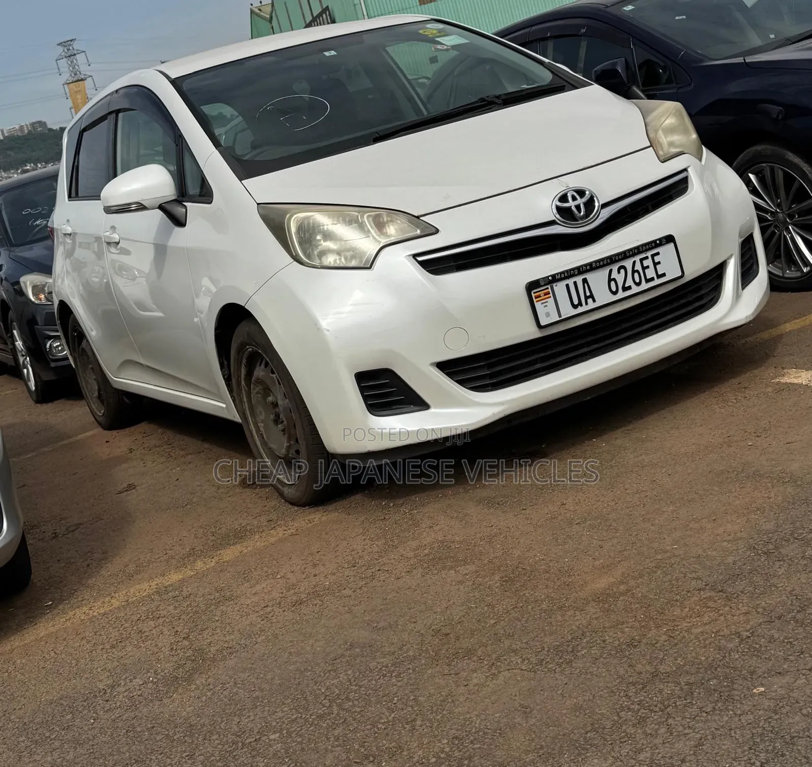 Toyota Ractis 2012 White