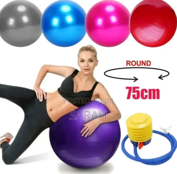 Generic 75cm PVC Exercise and Yoga Ball