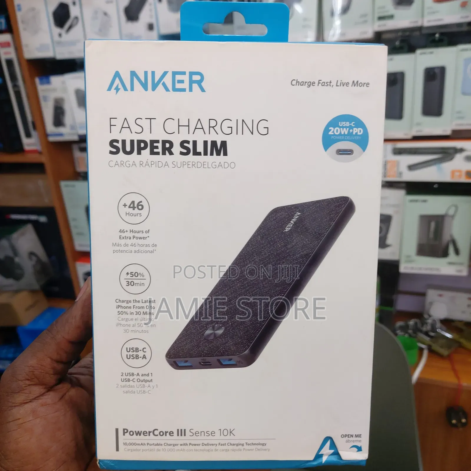Powercore Iii Sense 10000mah Anker Power Bank