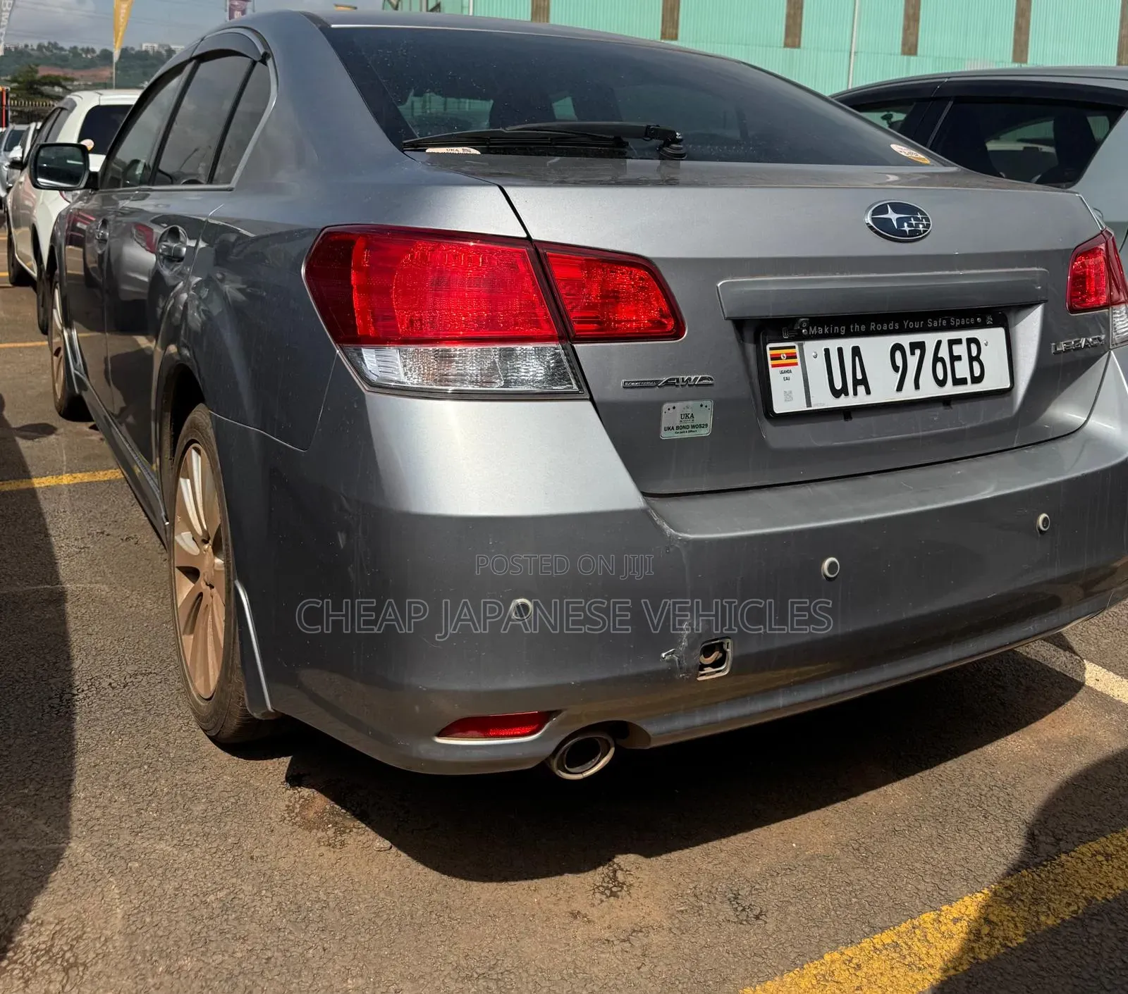 Subaru Legacy 2012 Silver