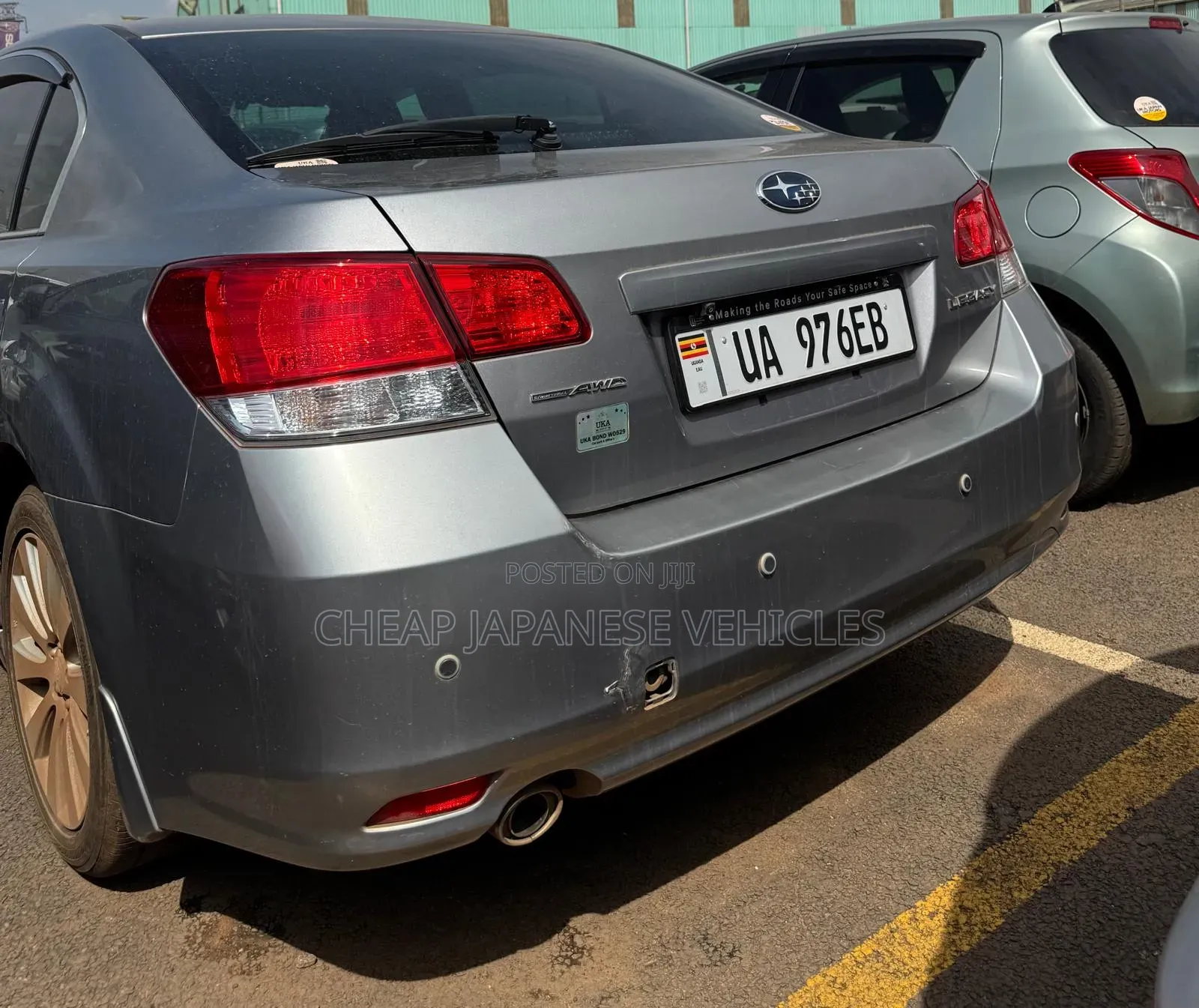 Subaru Legacy 2012 Silver