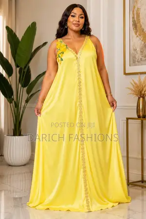 Satin Maxi Dress