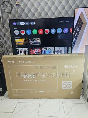 TCL 55 Inch Smart Uhd Digital Frameless Tv New Model