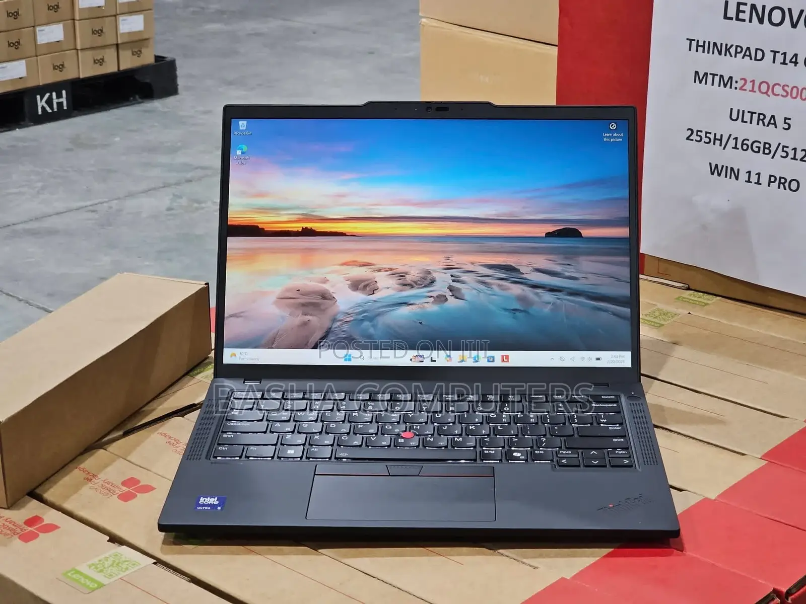 New Laptop Lenovo ThinkPad T14 16GB Intel Core i7 SSD 512GB