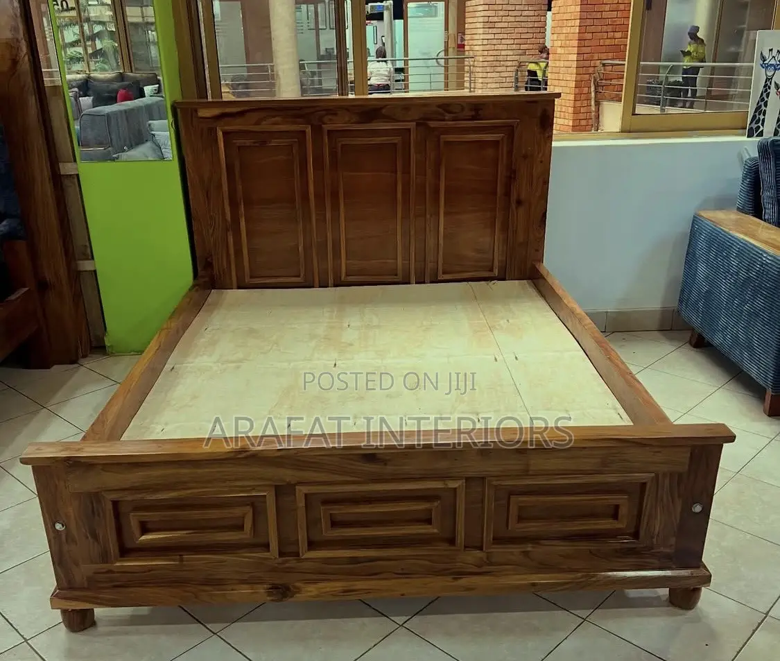  Imperial Solid Wood Panel Bed 