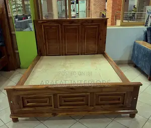  Imperial Solid Wood Panel Bed 