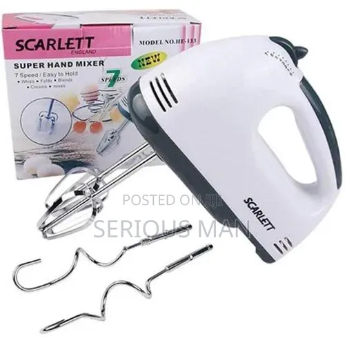 7 Speeds Electric Hand Mixer 260w.