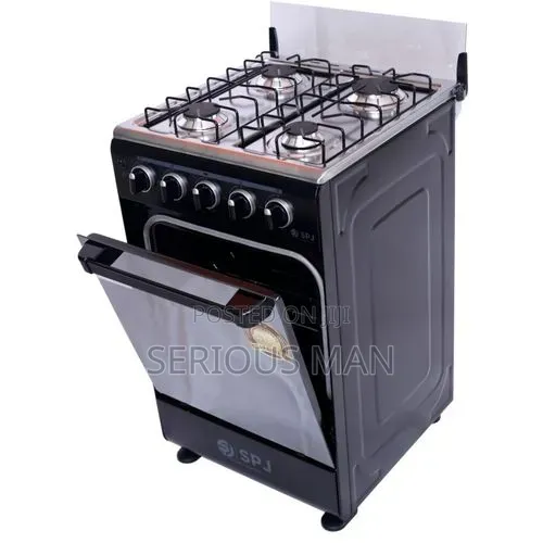 Spj 3 Gas Burner With 1 Electric 50x50 Standing Gas Cooker -