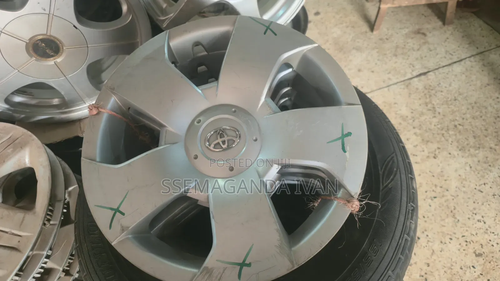 Wheel Cap Size 14 for Sienta,Probox,Vitz, Raum, Passo,Duet, Used Japan