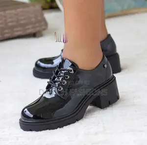 Leather Oxford Shoes for Women