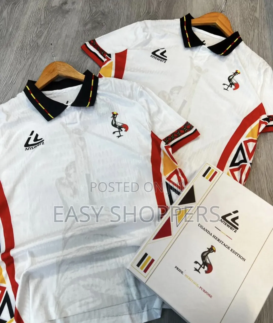 Uganda Heritage Edition Jersey Original Jersey