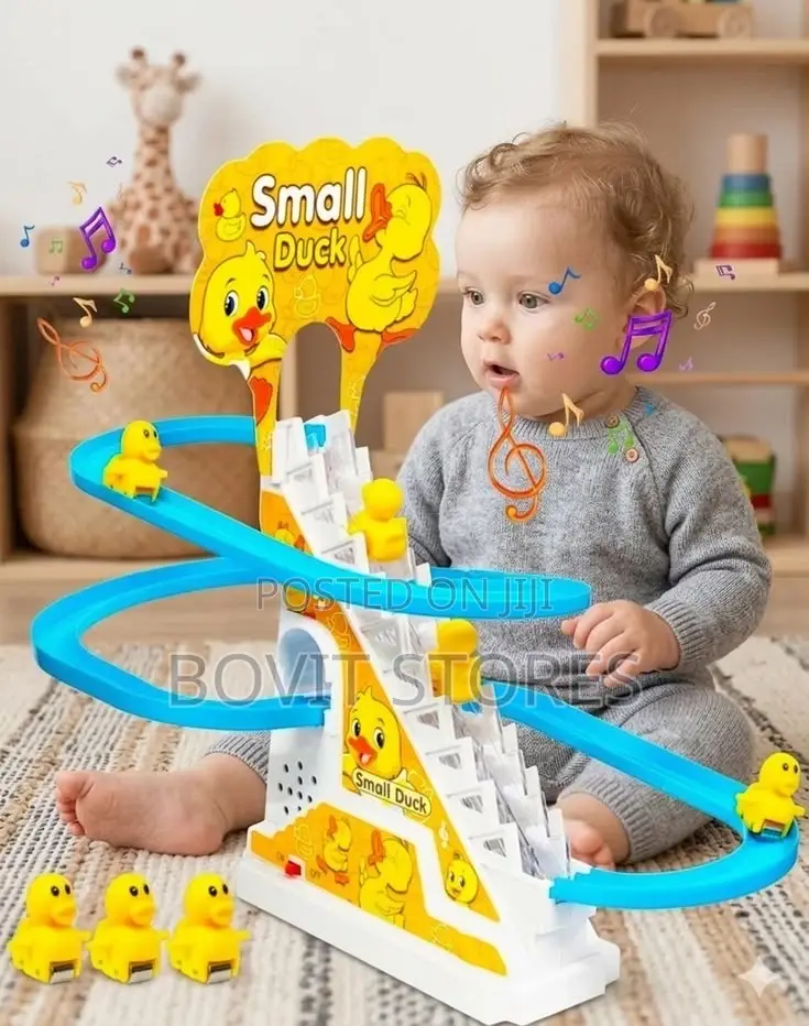 Kids Musical Climbing Small Ducks.