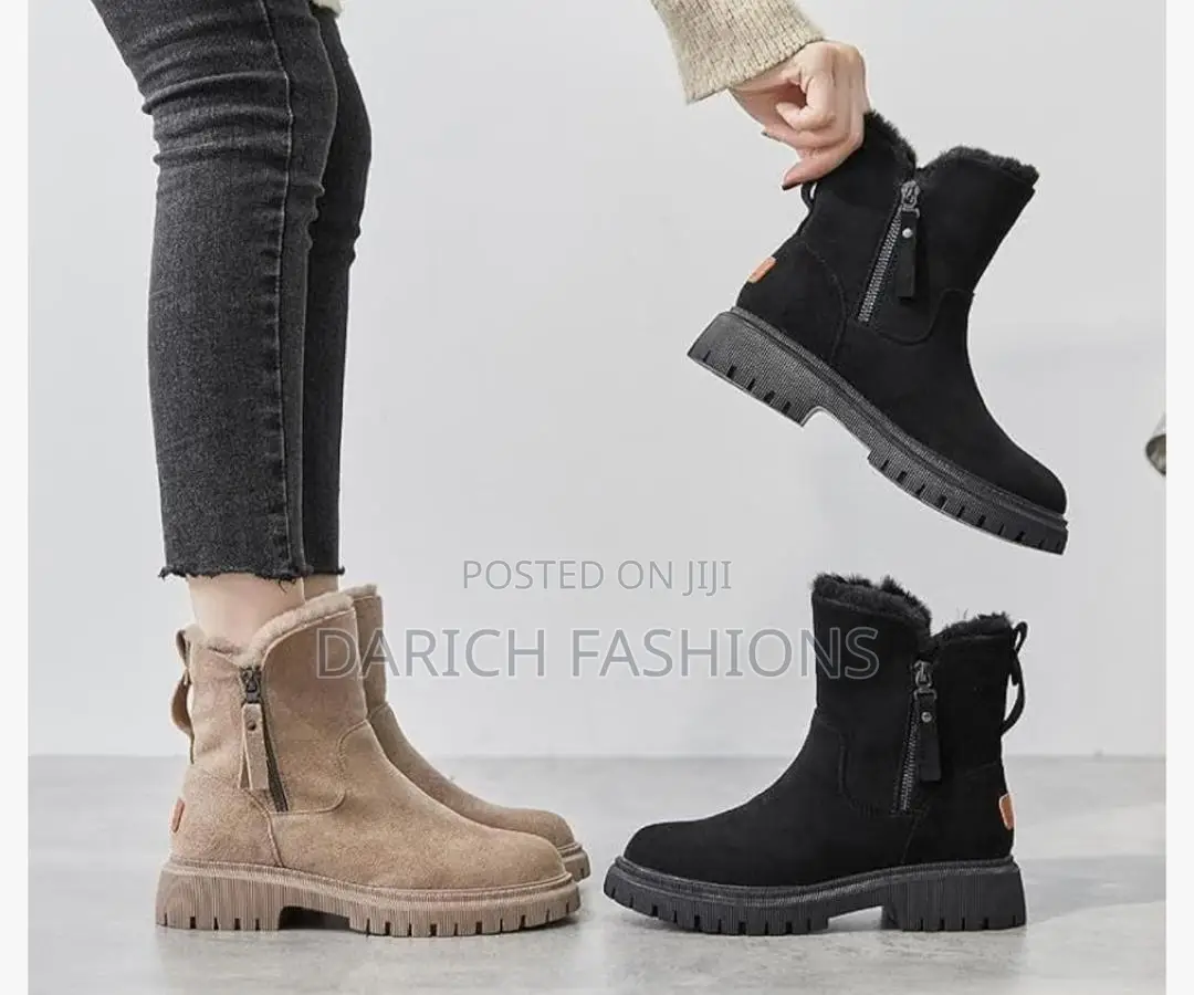 Women's Thick Sole Ankle Boots
