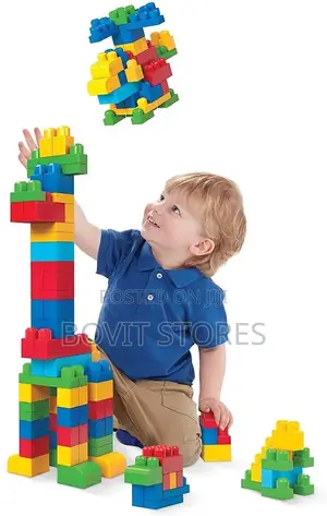 Colorful Interlocking Building Blocks