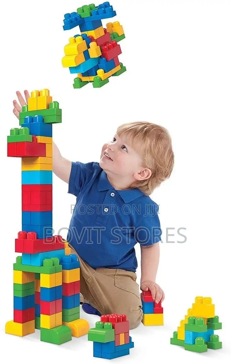 Colorful Interlocking Building Blocks