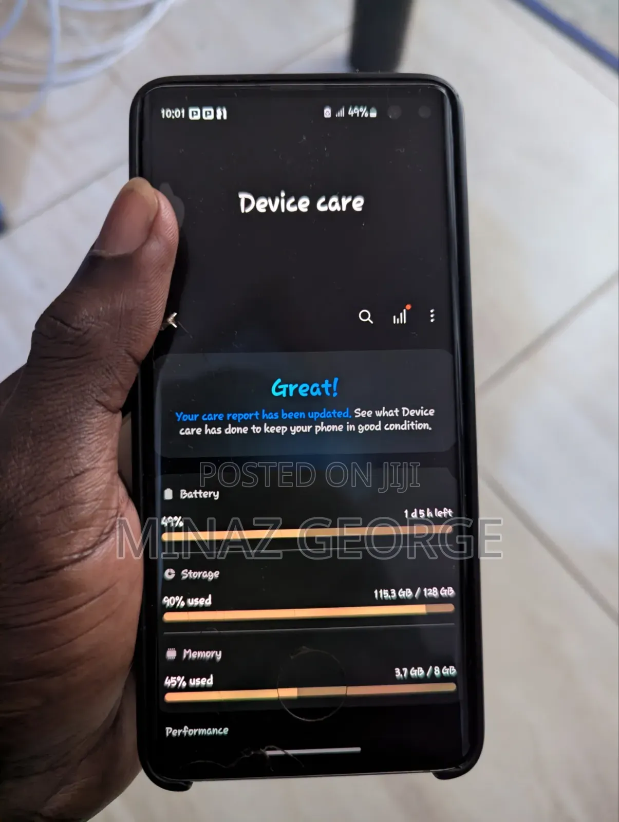 Samsung Galaxy S10 Plus 128 GB White