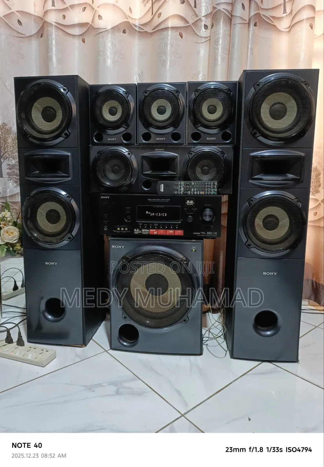 Sony Sound System Home Cinema