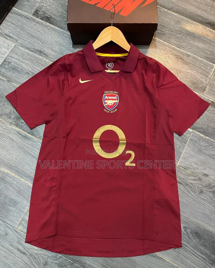 Nike New Season Player Version O2 Arsenal Jersey Original Material