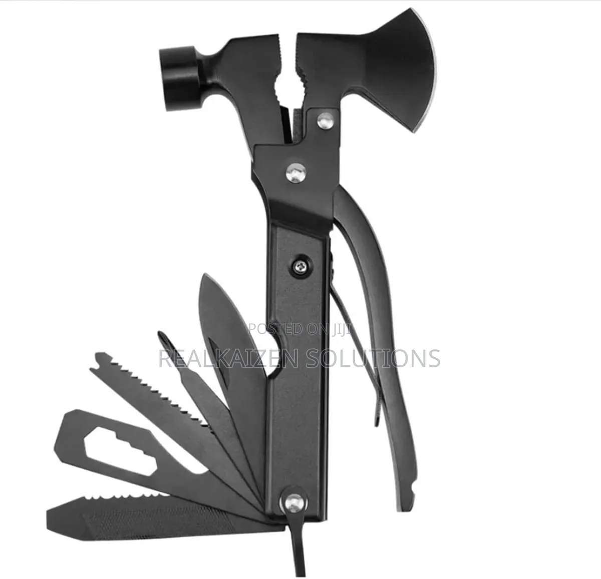 14 in 1 Multi Tool Survival Gear Hammer With Axe Military Grade Tool