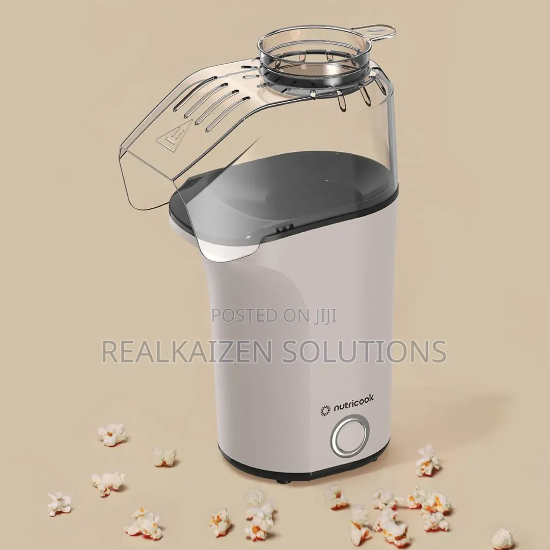 Uk Nutricook Popcorn Maker | 16-Cup Oil-Free Hot Air Poppe