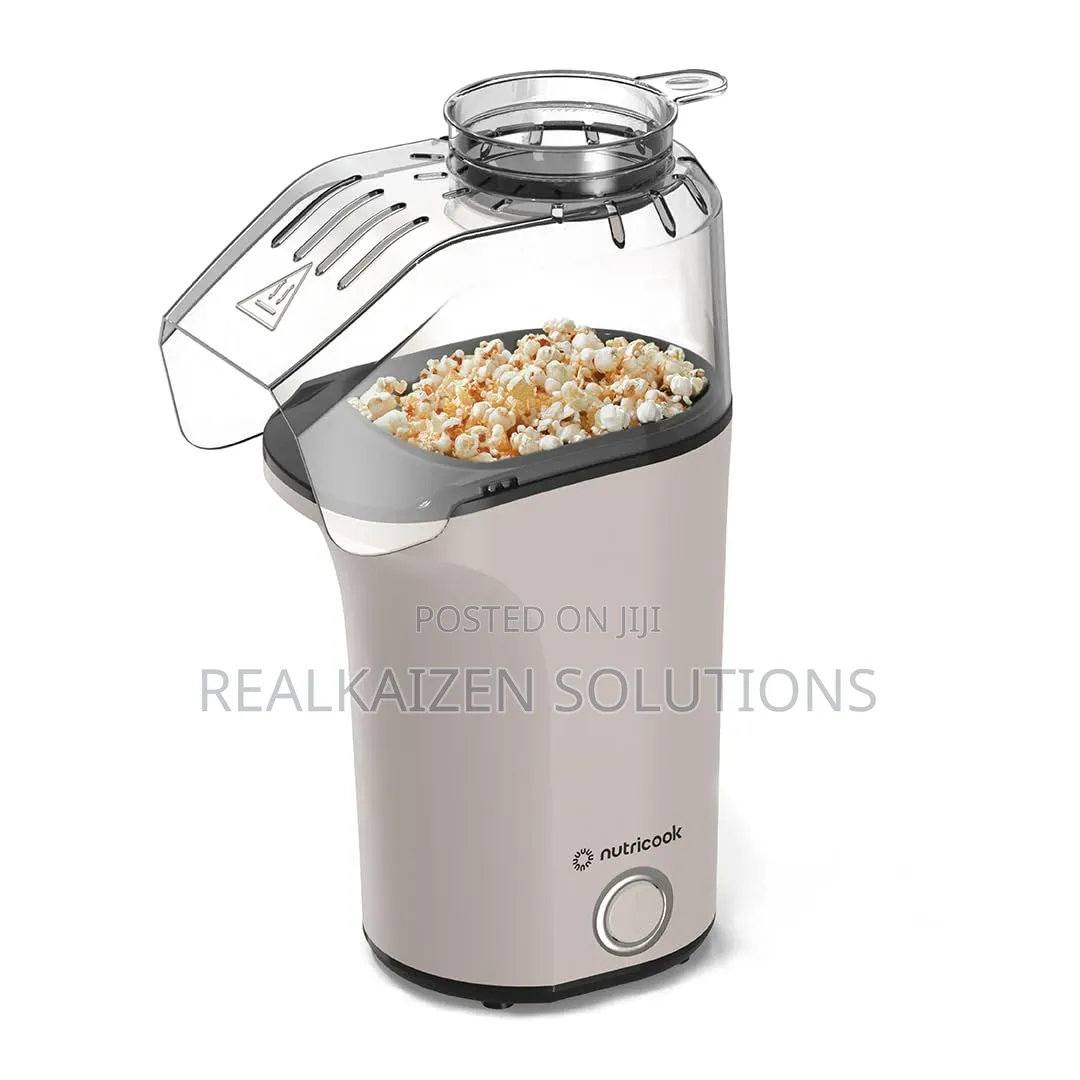 Uk Nutricook Popcorn Maker | 16-Cup Oil-Free Hot Air Poppe