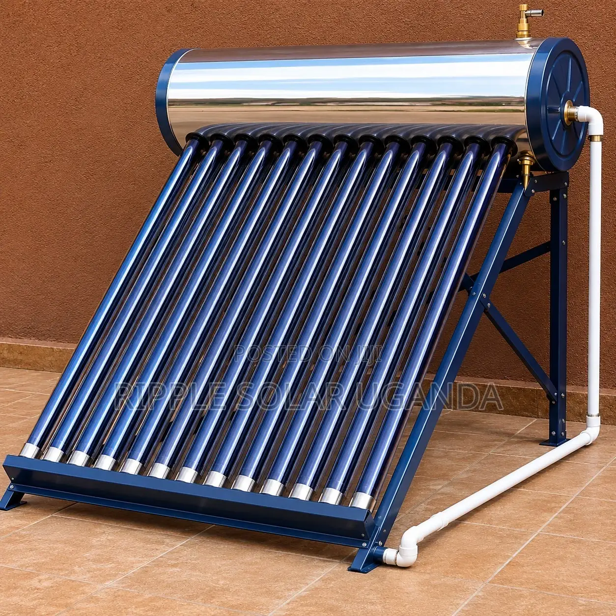 80l Solar Water Heater Vacuum Tube Hot Water System