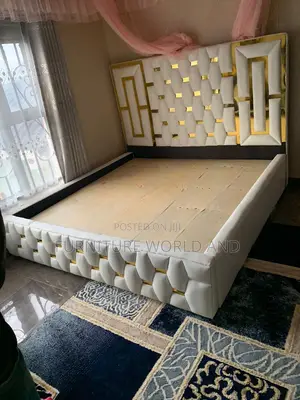 A White Puzzle Bed