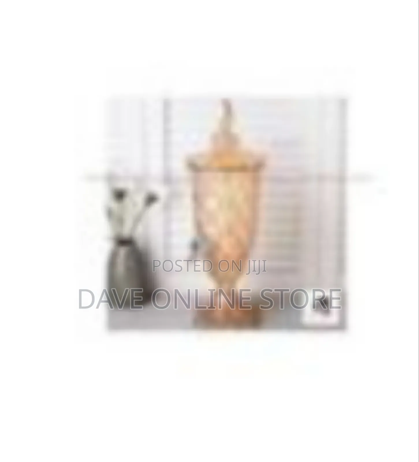 Elegant Crystal Beverage / Juice Dispenser (3 Liter Capacity)