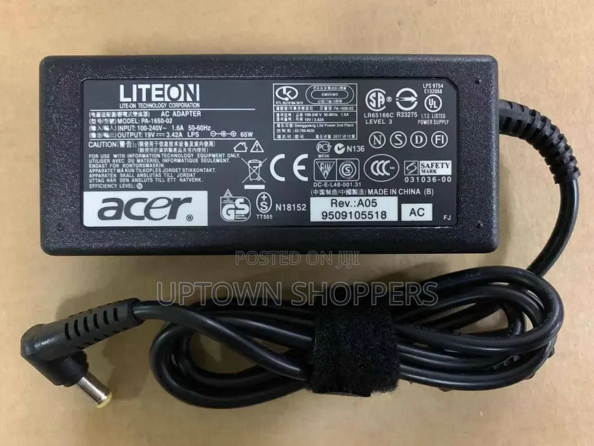 Acer Laptop Charger (62w)
