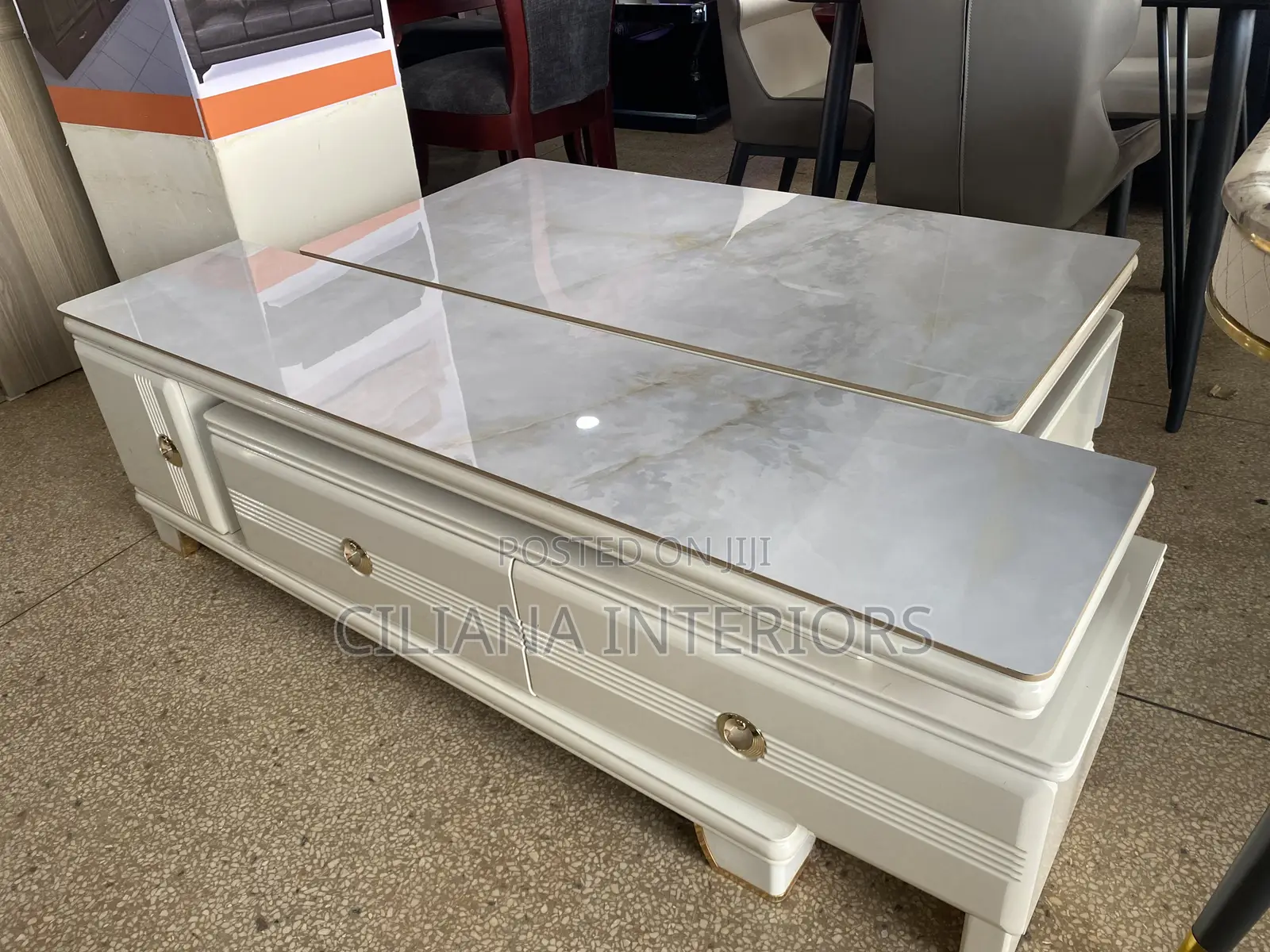 Tv Set Stand N Centre Table