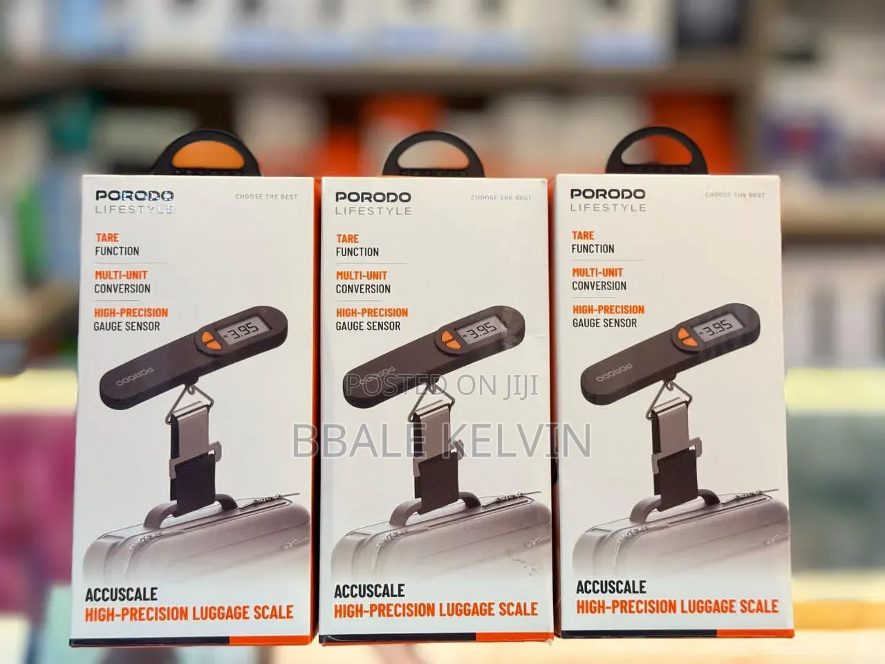 Porodo Digital Luggage Scale Upto 50kg High Precision