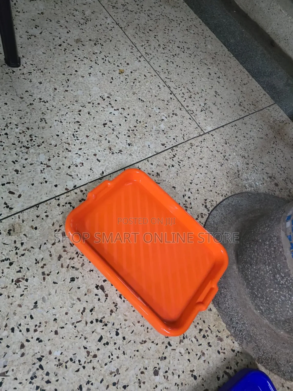 Orange 1pc Plastic Serving Trays Plastic Serving Trays