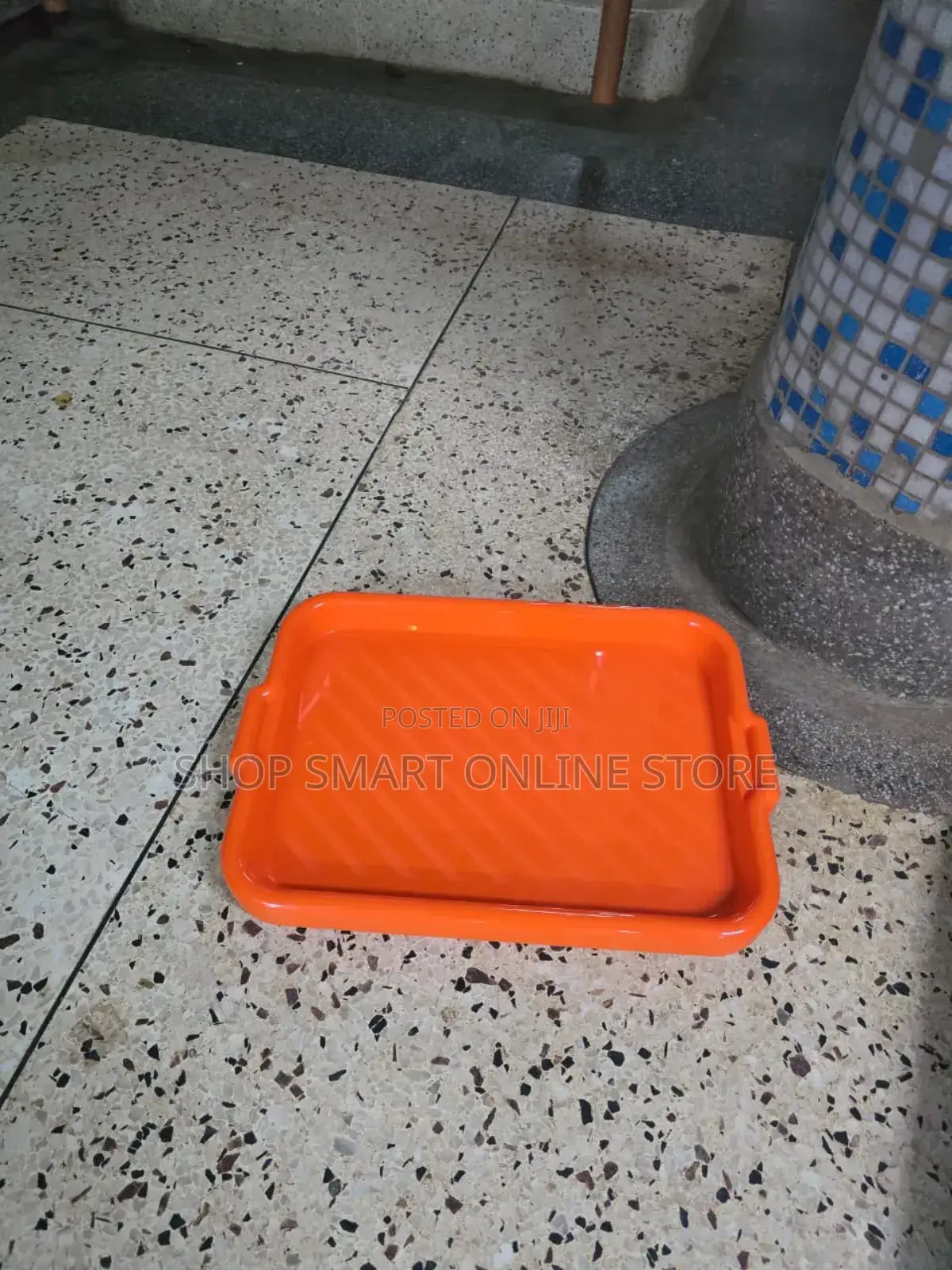 Orange 1pc Plastic Serving Trays Plastic Serving Trays