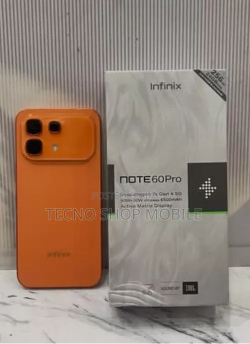New Infinix Note 60 Pro 256 GB Orange