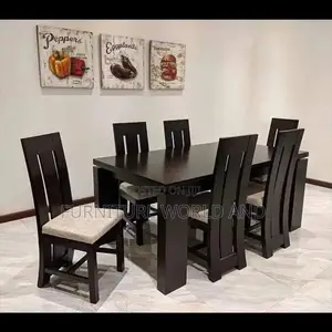 Black 6sitter Dining Table