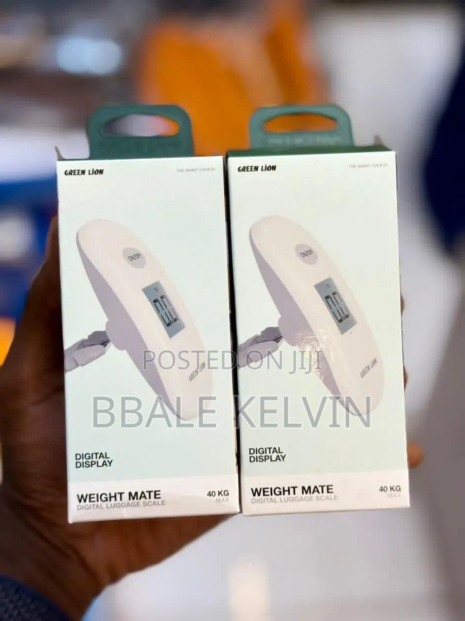 Green Lion Weight Mate Digital Luggage Scale 40kg With Digital Display