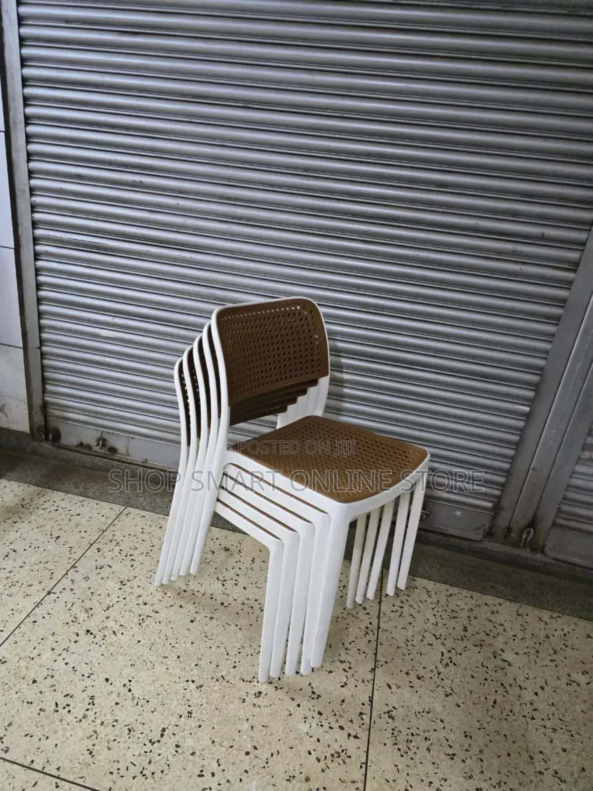 Stackable Armless Mesh Plastic Chairs Plastic Chairs