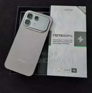 New Infinix Note 60 Pro 256 GB Gray