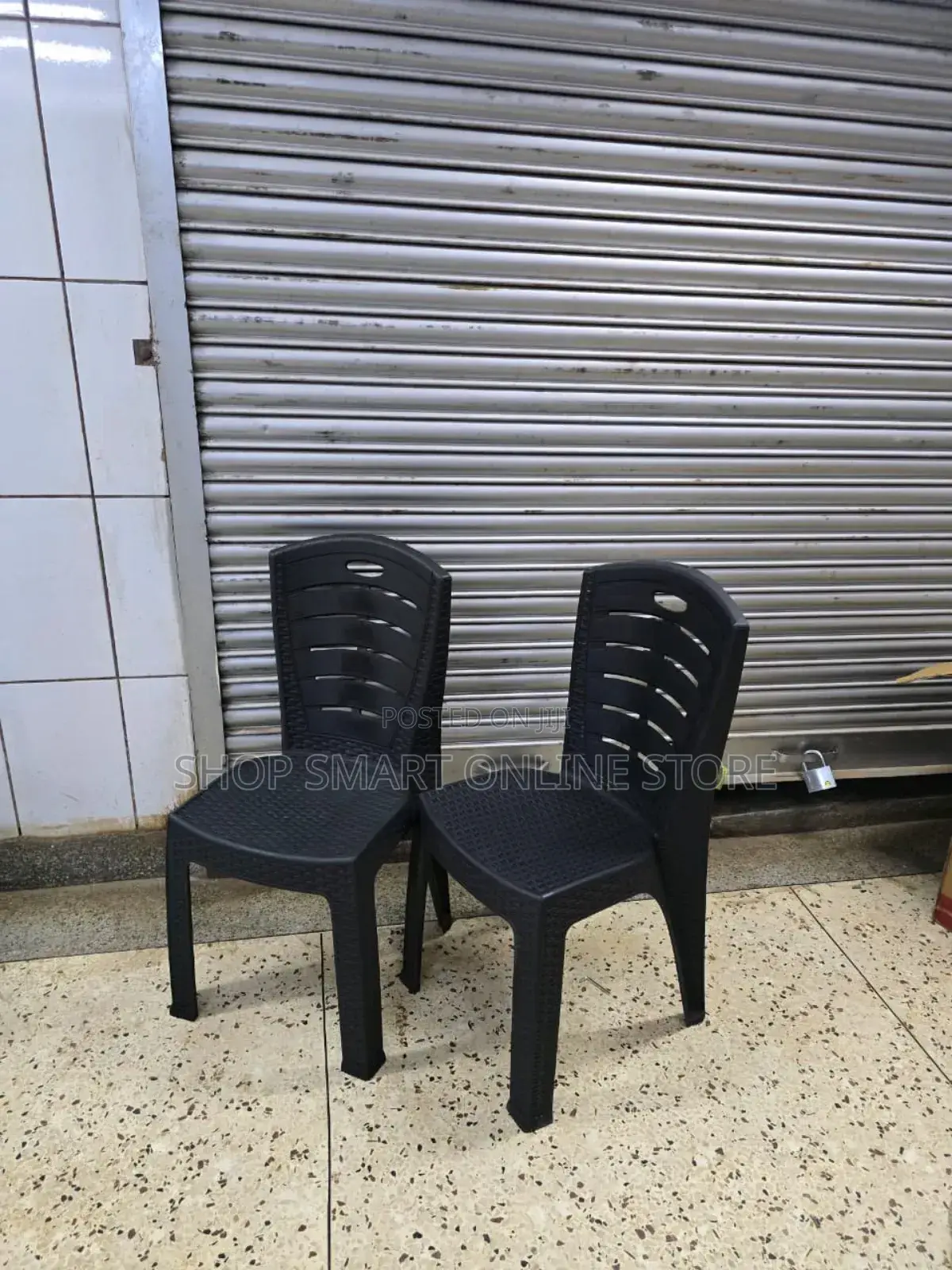 Combo 2pcs Plastic Chairs Plastic Chairs Armless