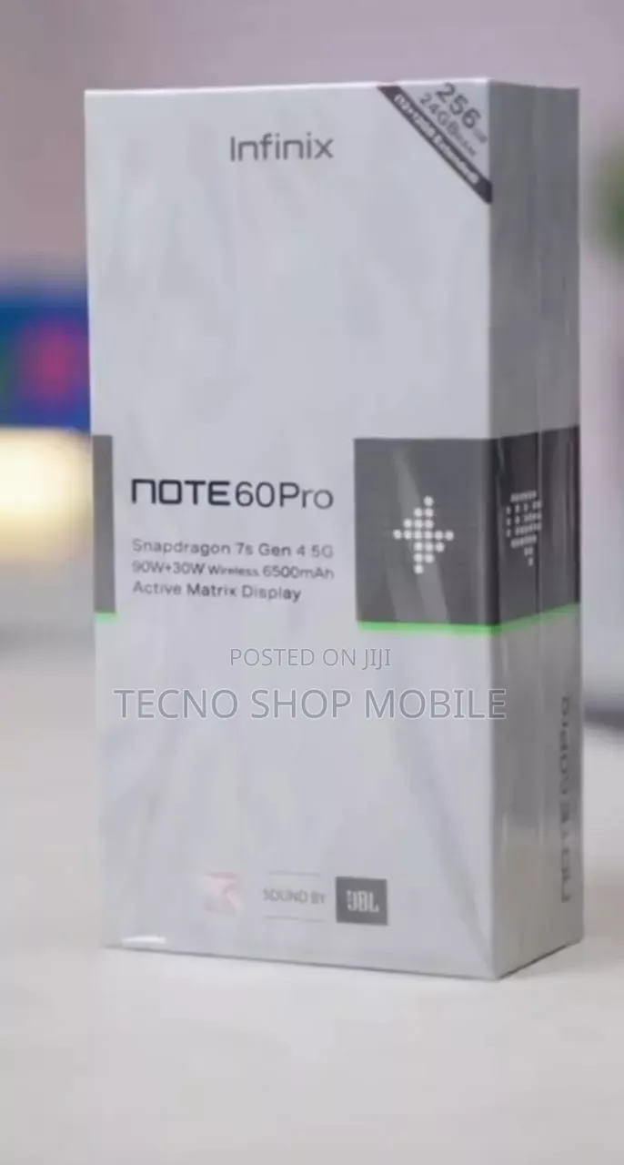 New Infinix Note 60 Pro 256 GB Red