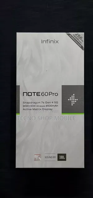 New Infinix Note 60 Pro 256 GB Rose Gold