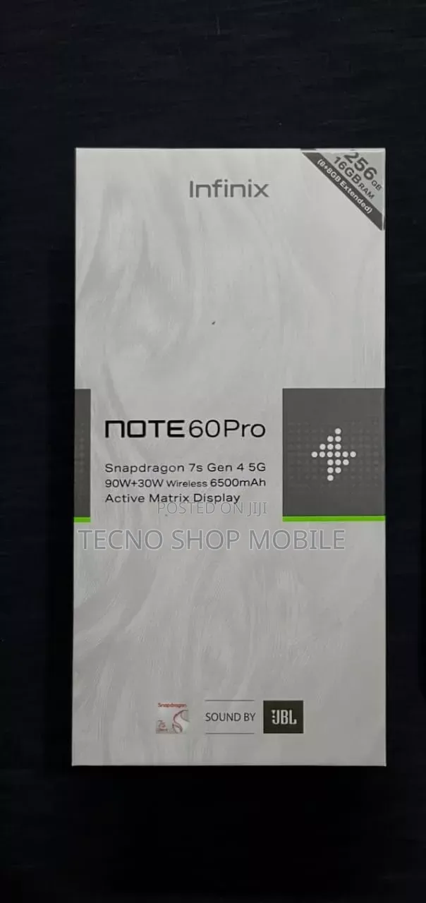 New Infinix Note 60 Pro 256 GB Rose Gold