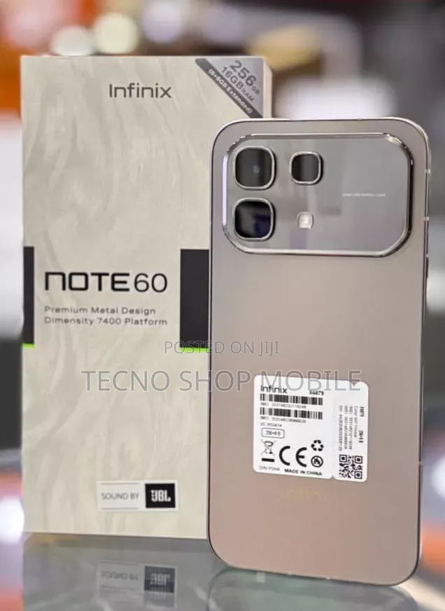 New Infinix Note 60 Pro 256 GB Rose Gold