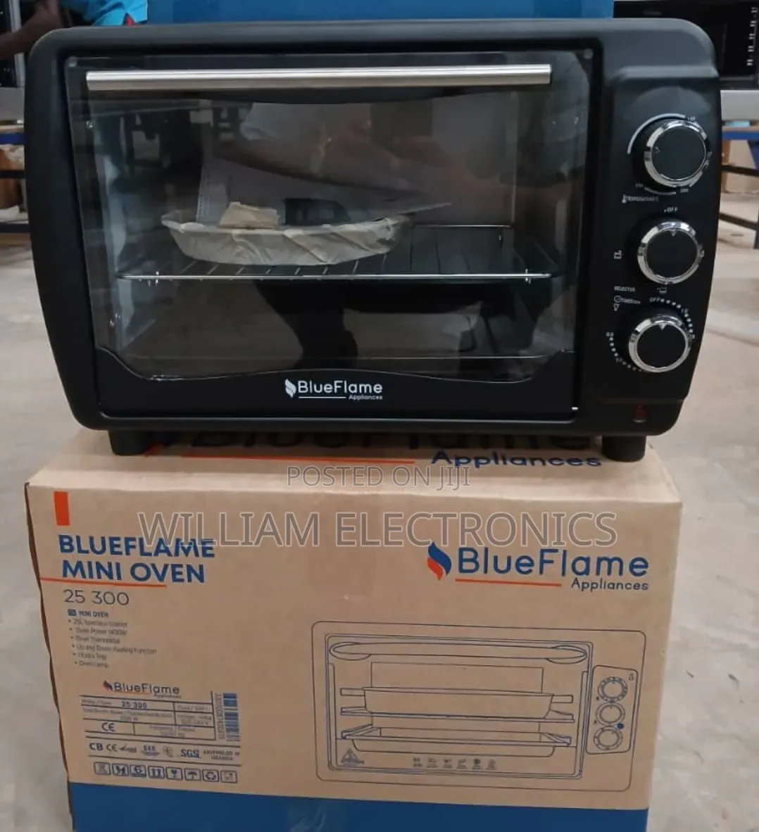 25litres Blueflame Mini Oven Without Hot Plates