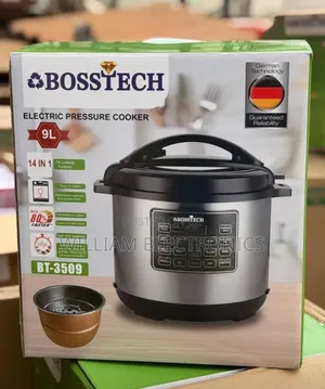 Bosstech 9 Litres Pressure Cooker/Bosstech Electric Pressure Cooker