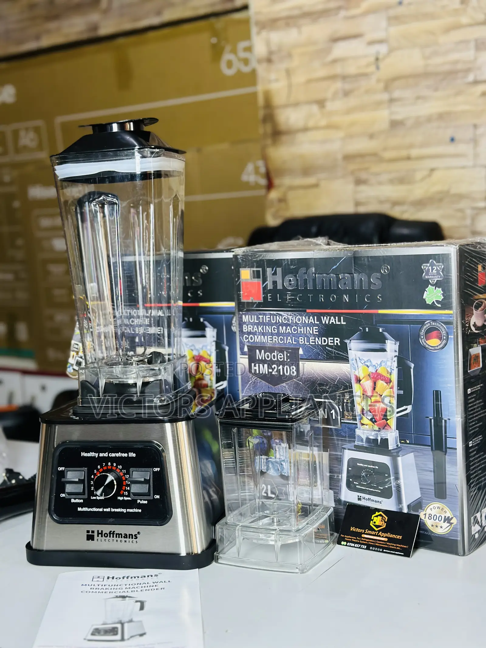 Hoffmans Commercial Blender