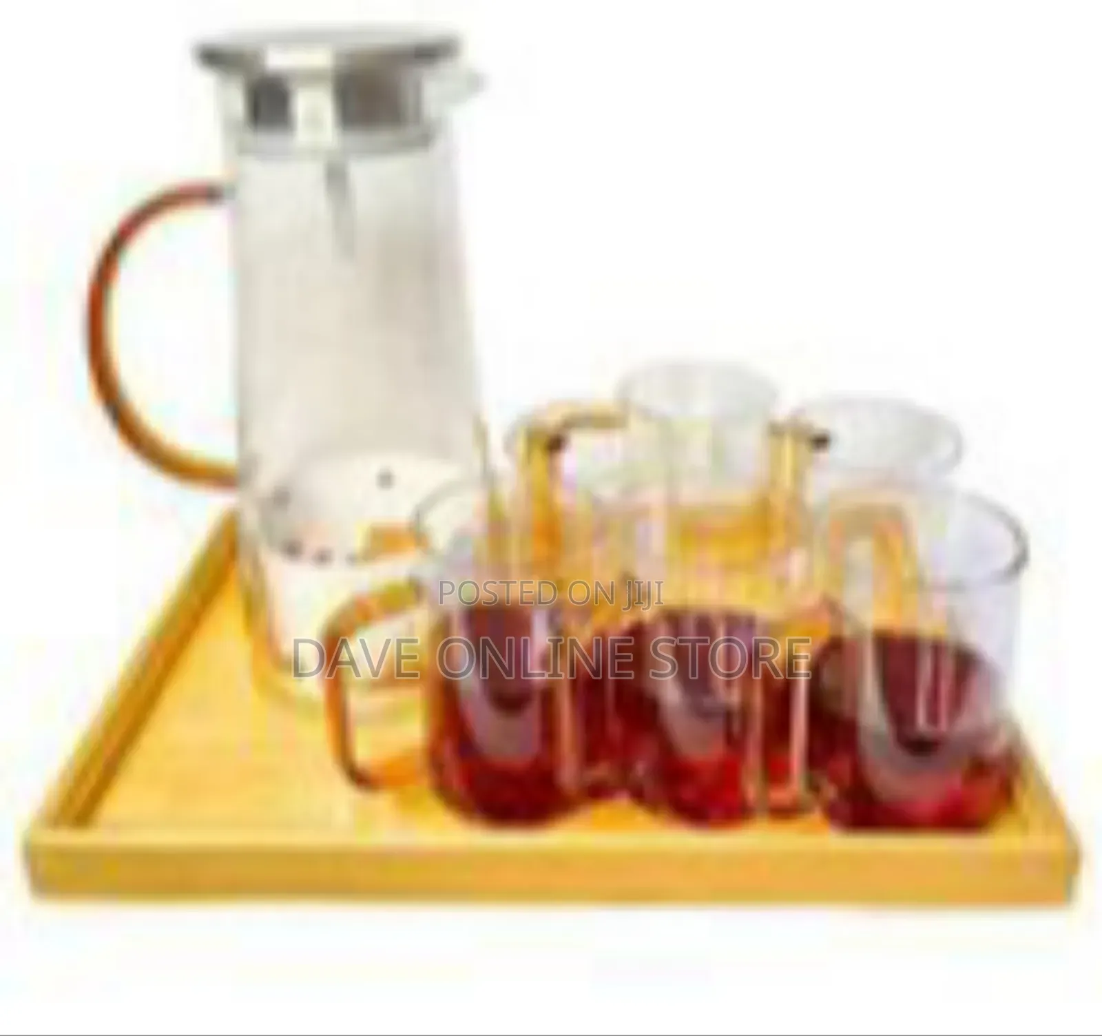 Elegant Glass Teapot / Serving Pitcher
