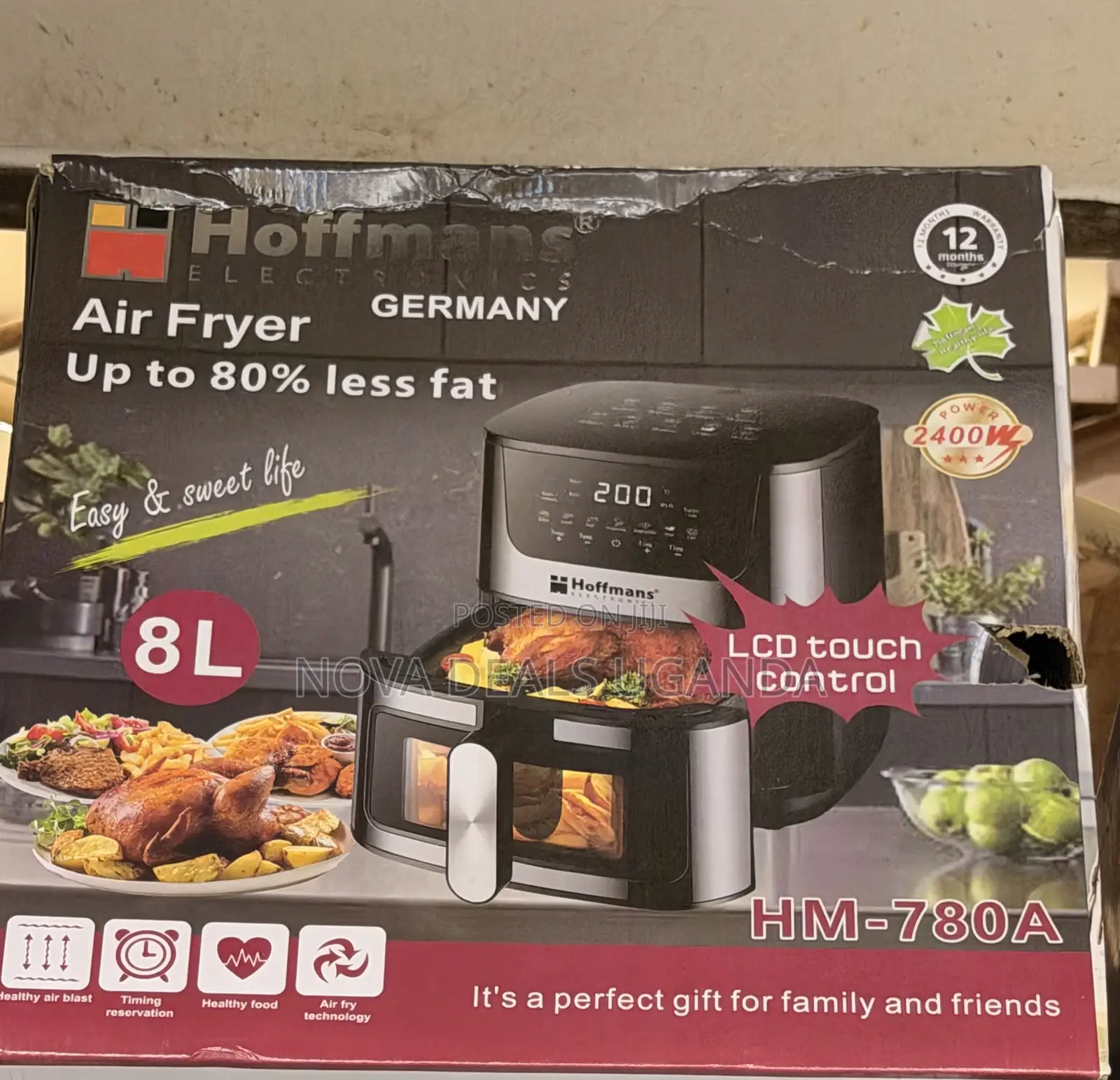 Hoffmans 8l Air Fryer
