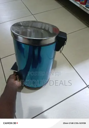 Stainless Steel Trash Can 8l